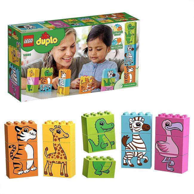 LEGO Duplo 10885 First Duplo Animal Puzzle Educational Toy Blocks Toy for Girls Boys