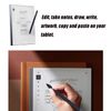 Stylus for Marker Pen 2 Compatible with Remarkable 1/2 Tablet Notebook,Stylus for Marker Pen Replacement,No Charging Needed/Setup(Black)