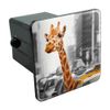 GRAPHICS & MORE Giraffe in Taxi Tow Trailer Hitch Cover Plug Insert