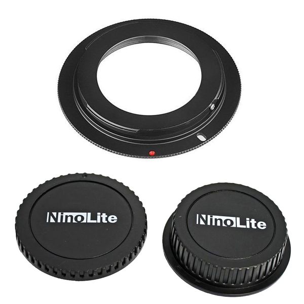 NinoLite 3pcs M42-EOS Adapter + Cap for Canon EF Lens & EOS Camera Body