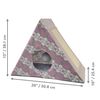 KONG Play Spaces Zen Den Hideaway Scratching Triangle
