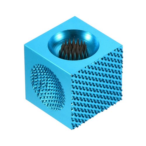 PATIKIL 3-in-1 Billiard Pool Cue Tip Shaper, Cue Stick Tip Burnisher/Shaper/Tapper Cube Repair Tool Accessory for Snooker, Blue