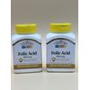21st Century B-Complex Plus Vitamin C Vitamin Supplement Tablet 100 Count 2 Pack