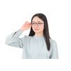 [Yururi az limited] Blue Light Cut Glasses, No Prescription, Blue Light Cut, PC Glasses, PC Glasses, HEV 90% Cut, UV Cut, UV Cut, UV400, Women's, Fashionable, Cute, Thin, YUAZ-503C2-PC