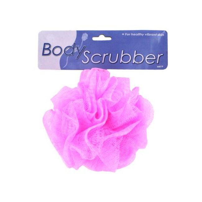 Body scrubber -assorted colors - Pack of 72