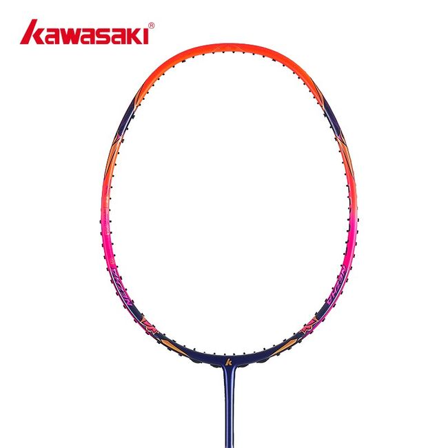 Original Kawasaki Red Color Superlight badminton racket Full