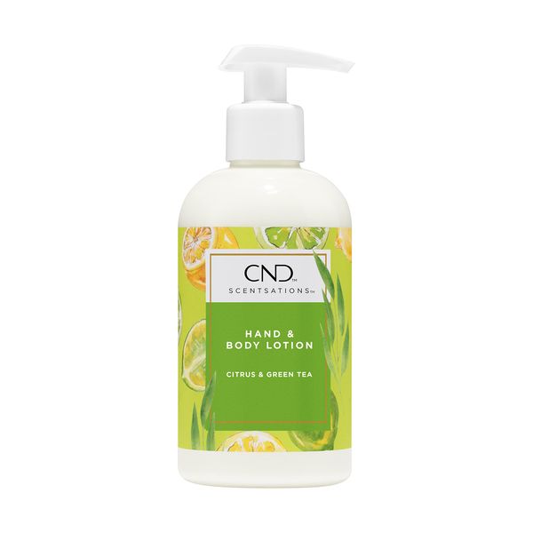 CND Hand- und Bodylotion Scentsations Citrus und Green Tea, 1er Pack (1 x 245 ml)