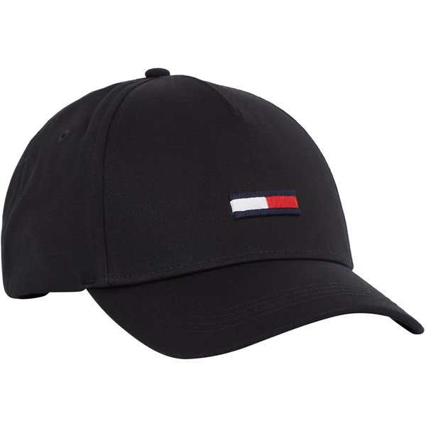 Tommy Jeans Unisex Cap TJU Flag Baseball Cap, black