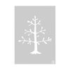The Stencil Studio Ltd - Little Tree Stencil - Reusable Stencil - Size Small (A4) (10331S)