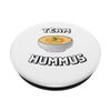 Team Hummus Falboard Funny Veggie Statement PopSockets Swappable PopGrip