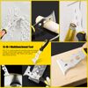 Drado Scraper Tool 13-in-1, Straight Scraper, Multi-Function Chisel Scraper, Stainless Steel Painters Tool, Includes Paint Roller, Straight Scraper, Curved Scraper and More