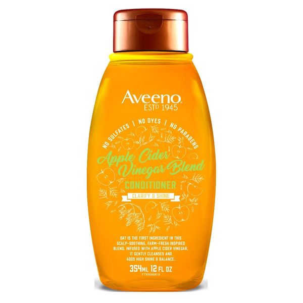 Aveeno Conditioner Apple Cider Vinegar 12 Ounce (354ml) (2 Pack)