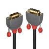 Lindy DVI-D Dual Link Extension Cable - Anthra Line Black, 2m