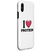 iPhone X/XS I Love Protein Funny Gym Workout Case