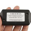 sourcing map 2.5M PLC Programming Cable USB-SC09-FX Cable for Mitsubishi MELSEC PLC Programming USB to RS422 Adapter