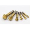 Titanium Coated Countersink Set (3 Blades, 6 Pieces), No Case