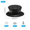 uxcell 2pcs Pot Lid Replacement Knobs Plastic Pot Lid Handle Fits Skillet Kitchen Cookware Lid Black