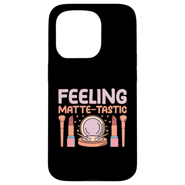 Feeling Matte Tastic Make Up Cosmetics Case for iPhone 15 Pro