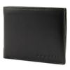 bugatti City Line Coin Wallet with Flap 8 CC Black, black