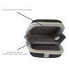 Navitech Black Hard Carry Case Compatible With AlcoSense Lite Breathalyzer