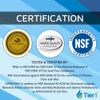 Fits GE GSWF SmartWater Comparable Tier1 Refrigerator Water Filter