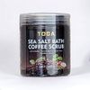 Natural Coffee Scrub, anti cellulite, acne and stretch mark with free nose pore strips