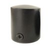 RopeServices UK 24mm Powder Coated Black Decking Rope End Cap, Deck Post End Fixing Post Fitting