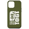 iPhone 15 Plus DiscGolf Vintage 1981 Birthday Disc-Golfing Game Disc-Golf Case