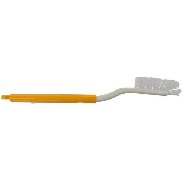 Kokubo Industrial Water Bottle Washing Brush, Telescopic Slim Bottle Washing Brush, Orange 3035