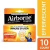 Airborne Effervescent Health Formula Tablets, Orange, 10 Count