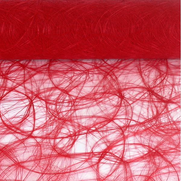 Sizoweb Tischband Rot 5 Meter lang 30cm breit