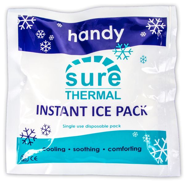 Small Instant Ice Cold Pack - Great for Aches & Swelling On Joints/Muscles