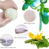 Loofah Sponge Exfoliating Facial Cleaning Pads,10 Packs Natural Loofa Face Scrubber Large Cleanser for Men Women Bath Spa Cleansing,3.15 Inches Dia