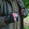 Dents Boss Leather Shooting Mitts OLIVE L
