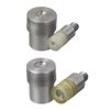 WSDMAVIS 1 Pcs Double Cap Rivets Setting Die Set for Universal Hand Press Machine Riveter DIY Clothes(10mm)