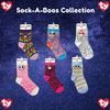 TY Uni Kinder Tysocksg1 Stofftier, Dotty, Kiki, Regenbogen, Einheitsgröße