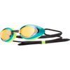 TYR Blackhawk Racing Mirrored Googles, Silver/Blue/Black, One Size