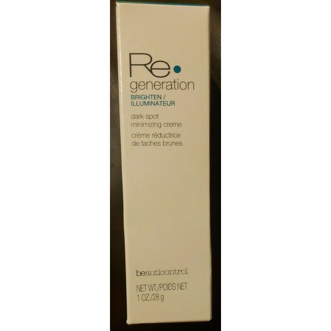 BeautiControl Regeneration Brighten illuminator Dark Spot Minimizing Creme 1oz