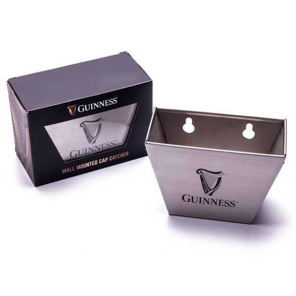 Guinness Bottle Cap Catcher, Wall Mounted Home Bar Accessories