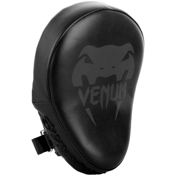 Venum Light Focus Mitts - (Pair), Black/Black, One Size