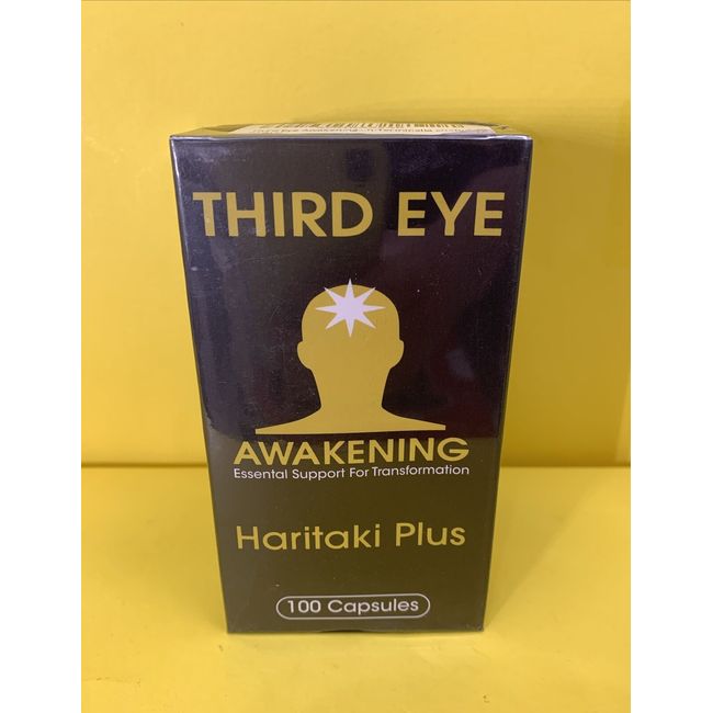 Third Eye Awakening - Organic Haritaki Capsules- -100 Capsules Exp 2025 Free Shi