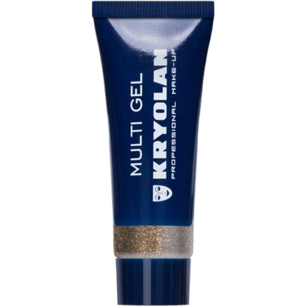 Kryolan Multi Glitter Gel Fine 10 ml Light Bronze