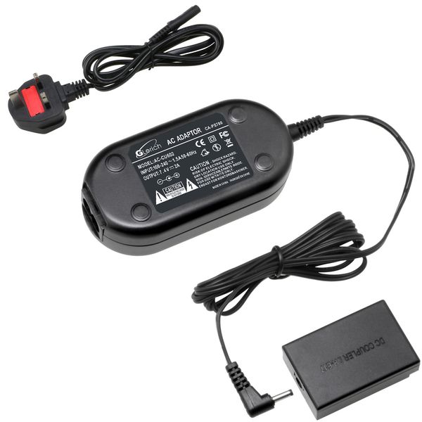 Glorich ACK-E17 Replacement AC Power Adapter Kit for Canon EOS M3, EOS M5, EOS M6 Mirrorless Digital Cameras (With DC Coupler DR-E17)