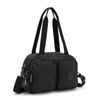 Kipling COOL DEFEA Medium shoulderbag, Signature Emb (Black)