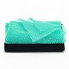 Windspeed 2Pcs African Body Exfoliating Net Long, Deep Cleaning African Net Bathing Sponge, Mesh Back Scrubber Skin Smoother for Women Men Shower/Stocking Stuffer(80x30cm) (Black+Green)