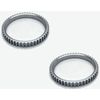 DAKAtec 400123 ABS Ring Sensor Ring Front Axle (Pack of 2)