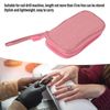 LUCKDANO Nail Drill Organizer Kit Holder Bag, Pink