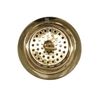 Westbrass CO2196-01 Combo Pack 3-1/2" Post Style Large Basket Strainer and Ex...