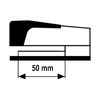 D.RECT 315A Metal Stapler - Industrial Office Table Stapler for Desk, 30 Sheets Capacity, Black