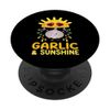 Garlic & Sunshine Vegetable Garlic Lover PopSockets Swappable PopGrip